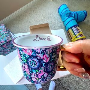 Brand new, never used, in gift box, Lilly Pulitzer cup